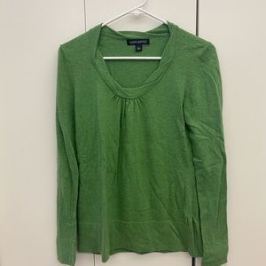Banana Republic Cashmere Blend Sweater (green)
